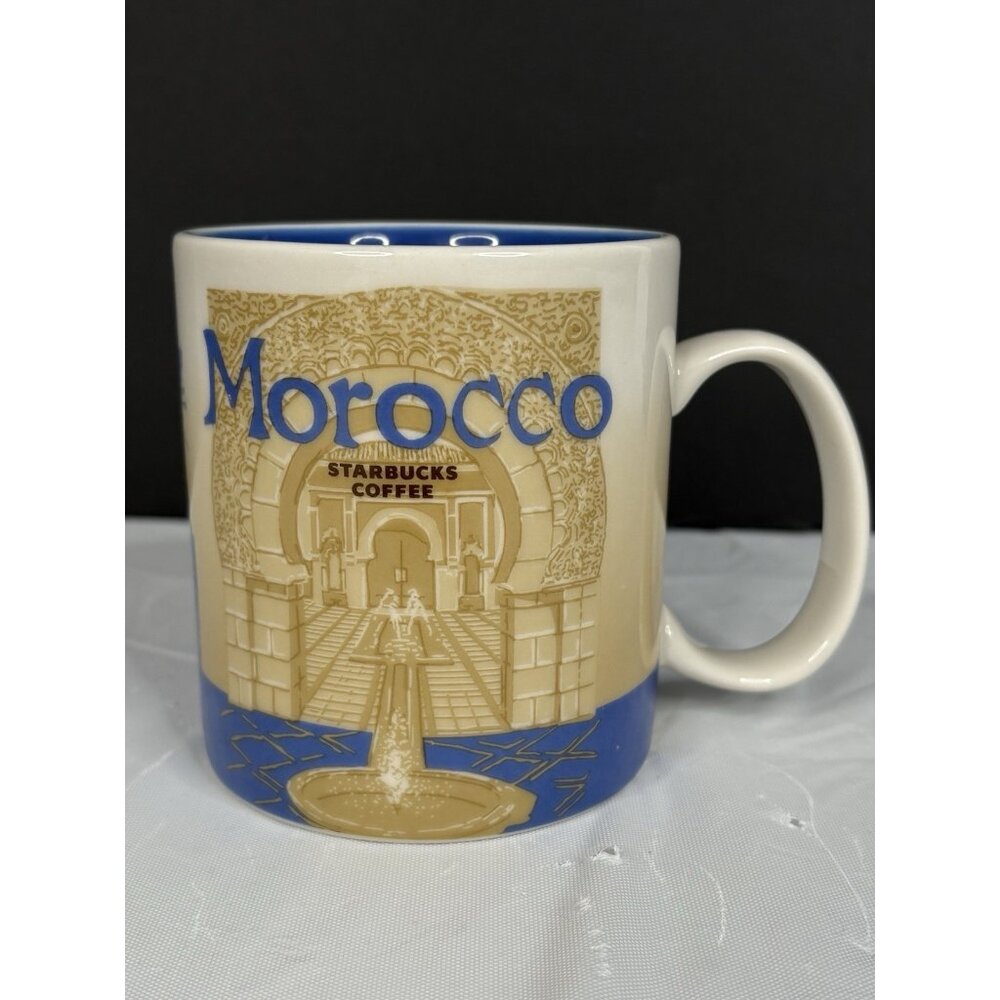 Starbucks Morocco Global Icon City Collector Series Coffee Mug 16 oz 2014